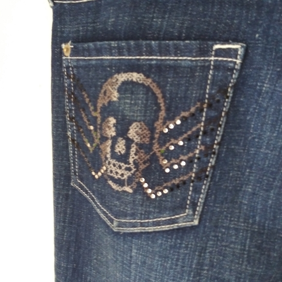 Seven for Mankind skull jeans size 28 - Picture 6 of 11